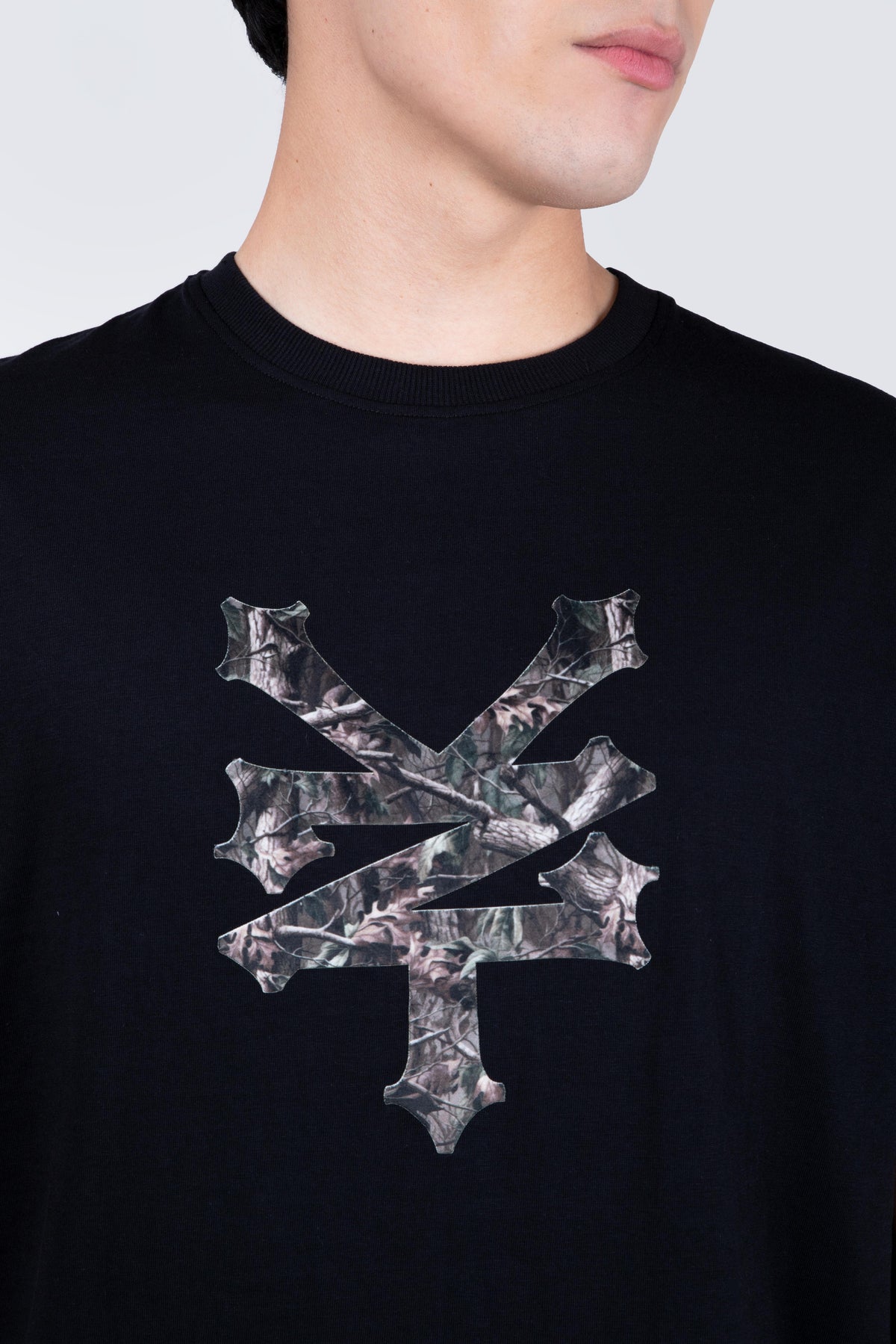 Polera Manga Corta Land Negro