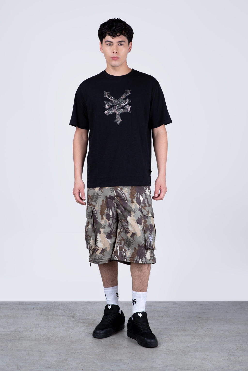 Polera Manga Corta Land Negro