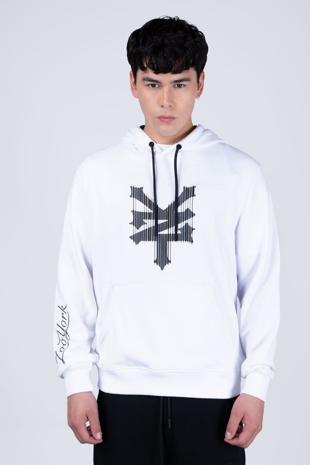 Poleron Con Gorro Liberty Blanco