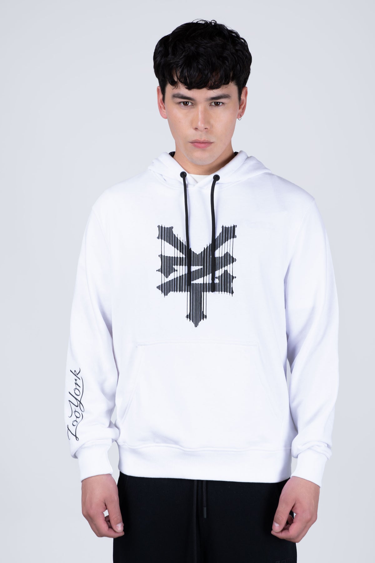Poleron Con Gorro Liberty Blanco
