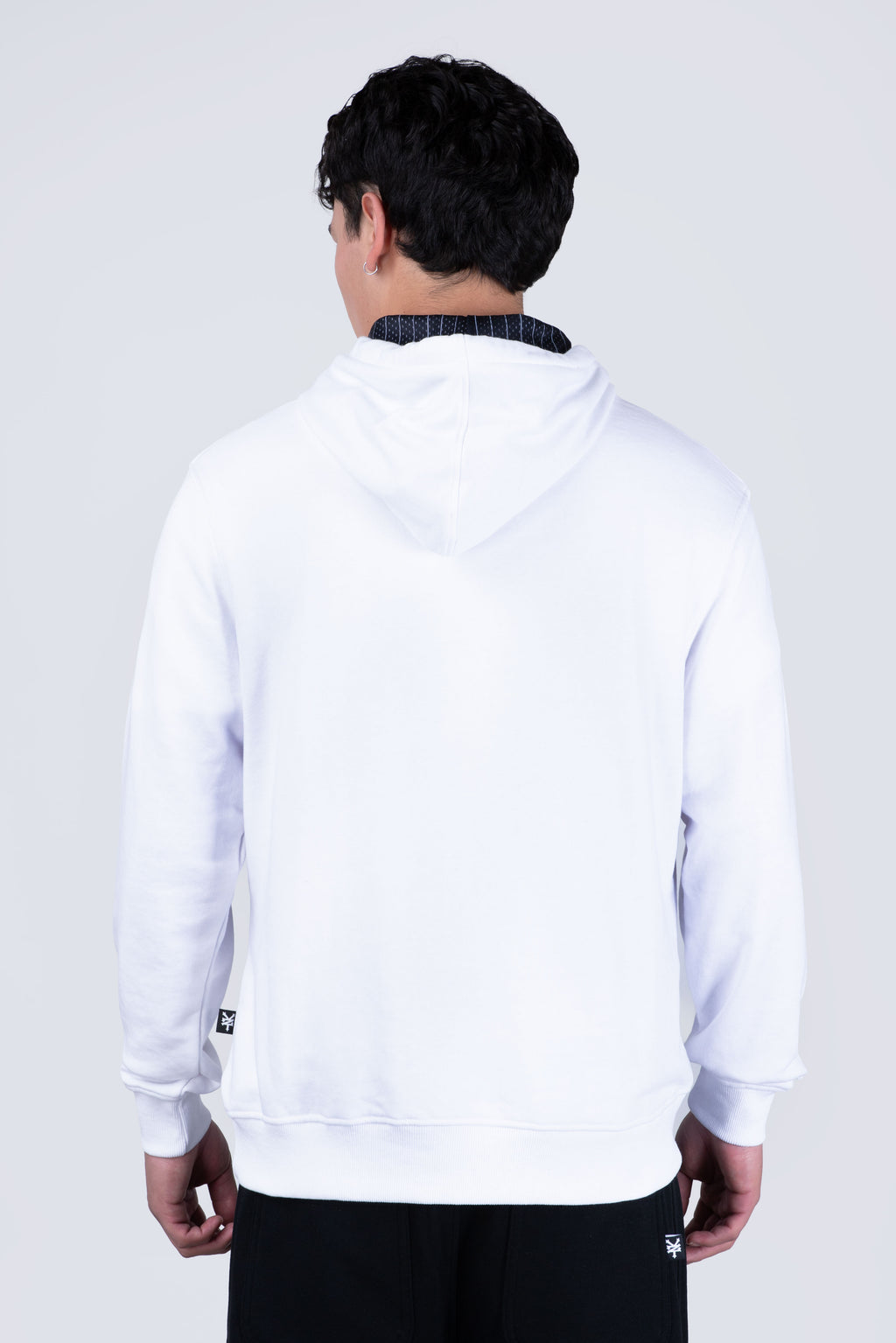 Poleron Con Gorro Liberty Blanco