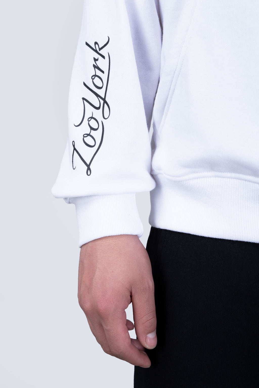 Poleron Con Gorro Liberty Blanco