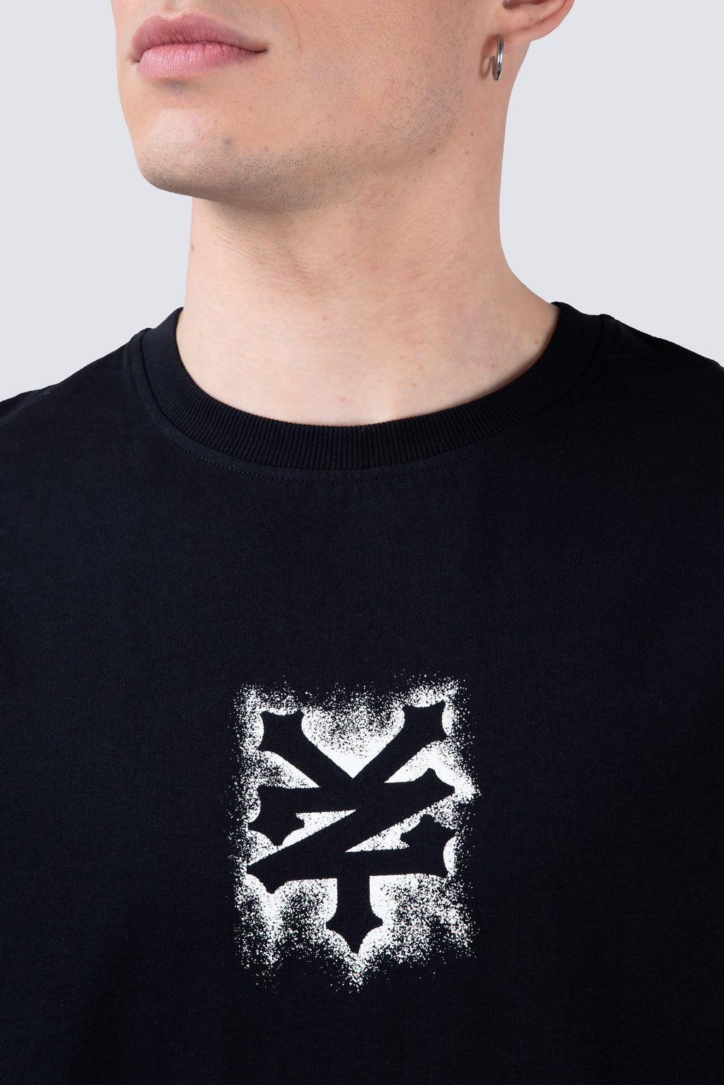 Polera Manga Corta Fourly Negro