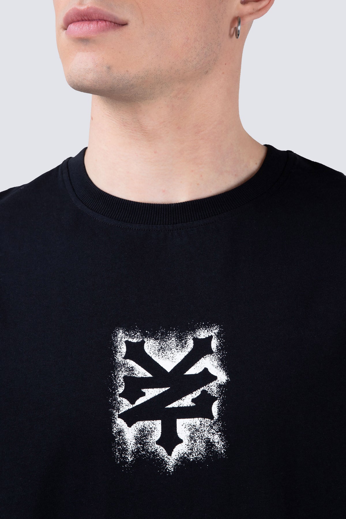 Polera Manga Corta Fourly Negro
