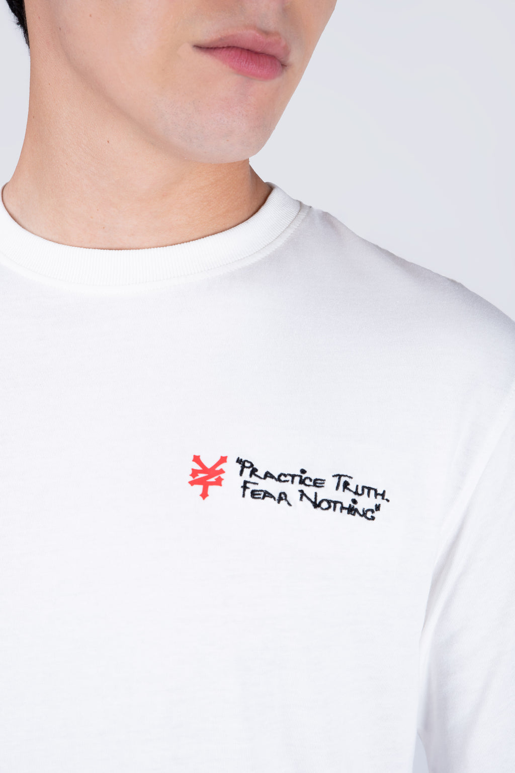 Polera Manga Corta Bilogo Blanco