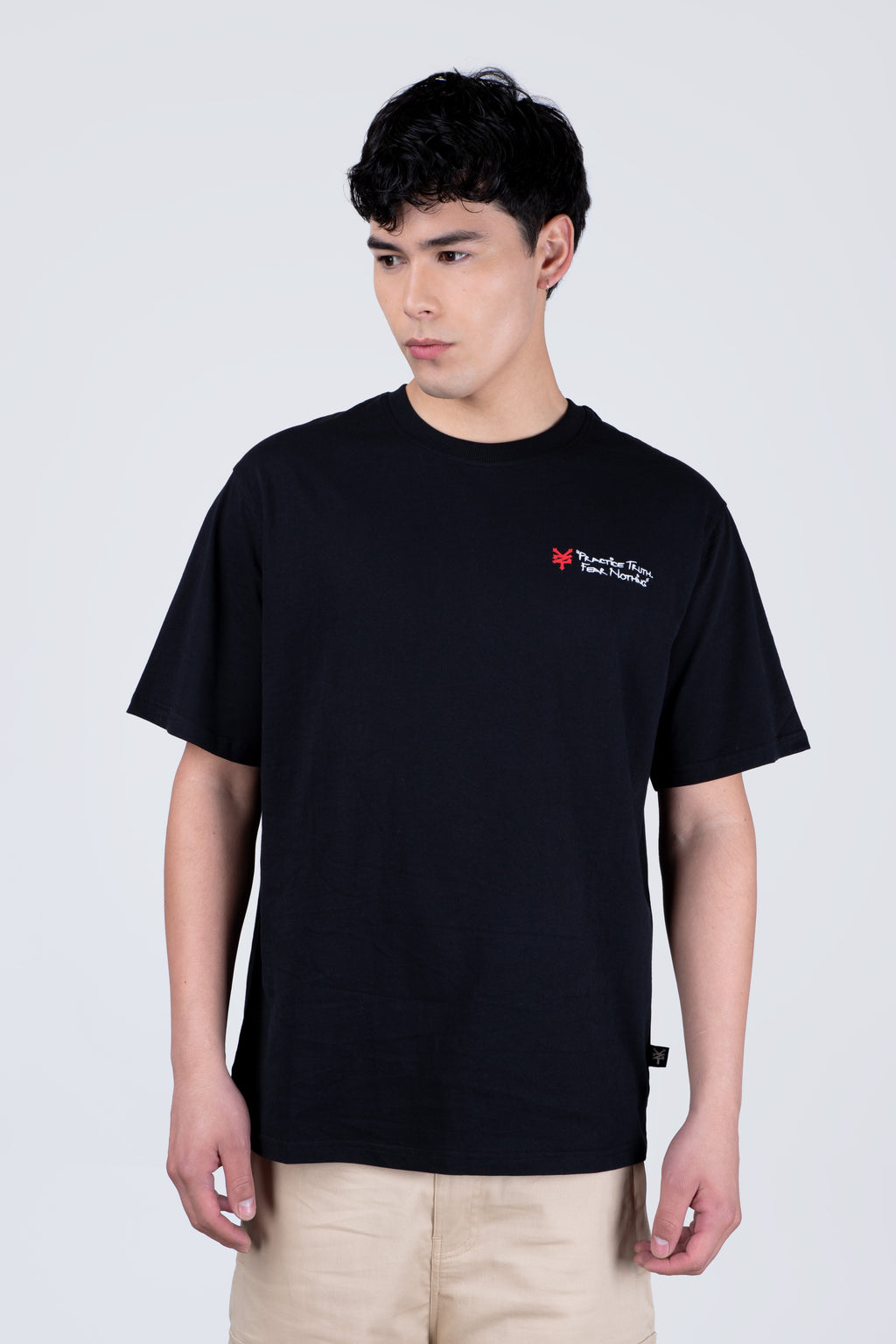 Polera Manga Corta Bilogo Negro