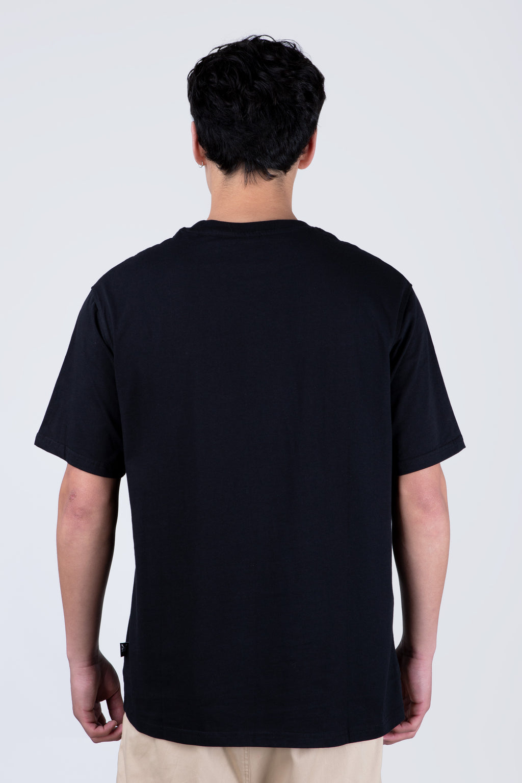 Polera Manga Corta Bilogo Negro