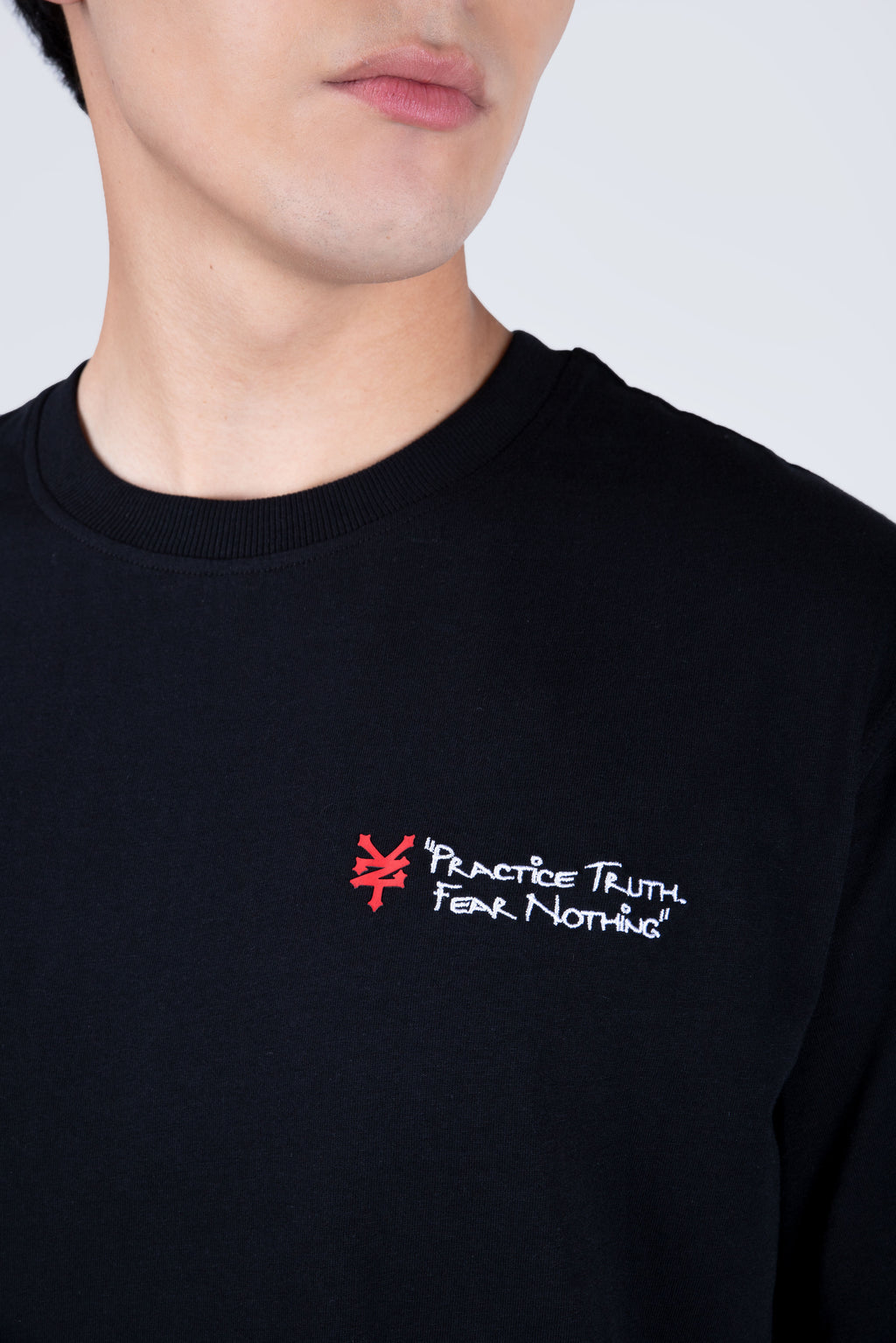 Polera Manga Corta Bilogo Negro