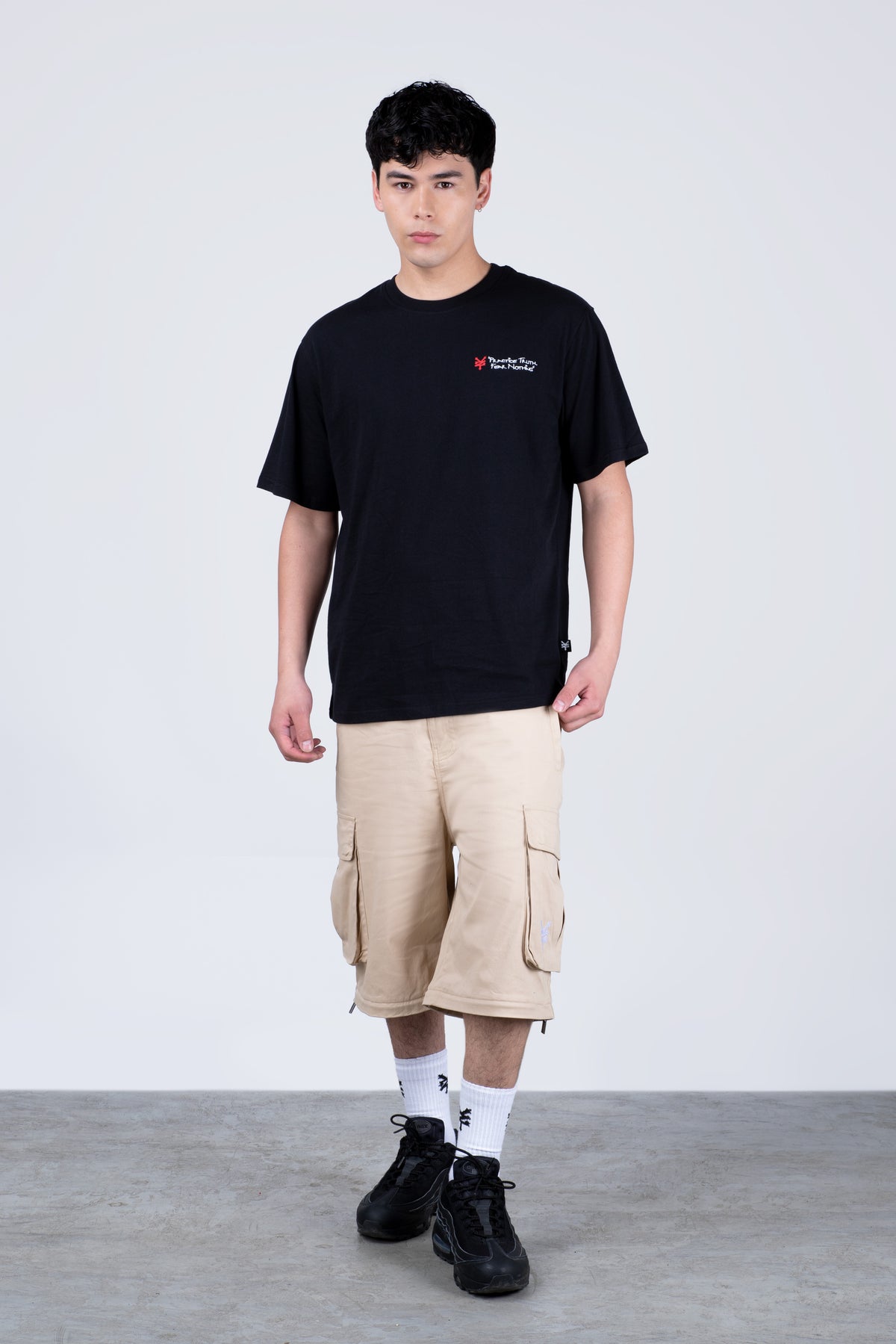 Polera Manga Corta Bilogo Negro