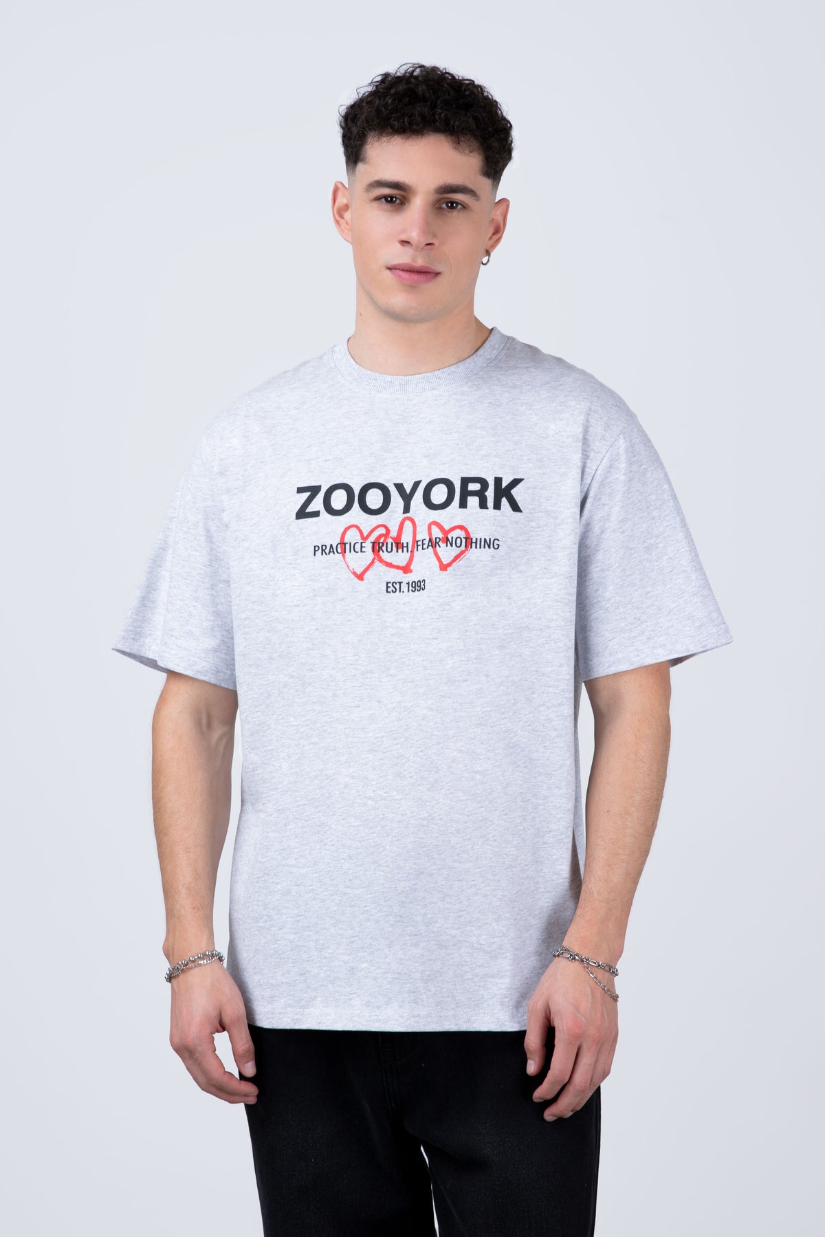 Polera Manga Corta Sinx Gris