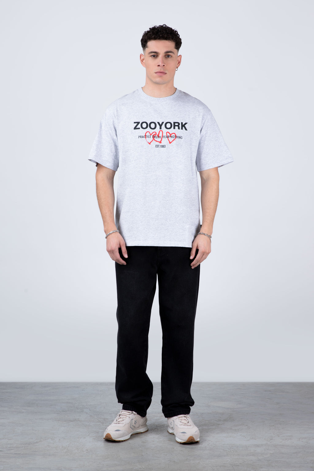 Polera Manga Corta Sinx Gris