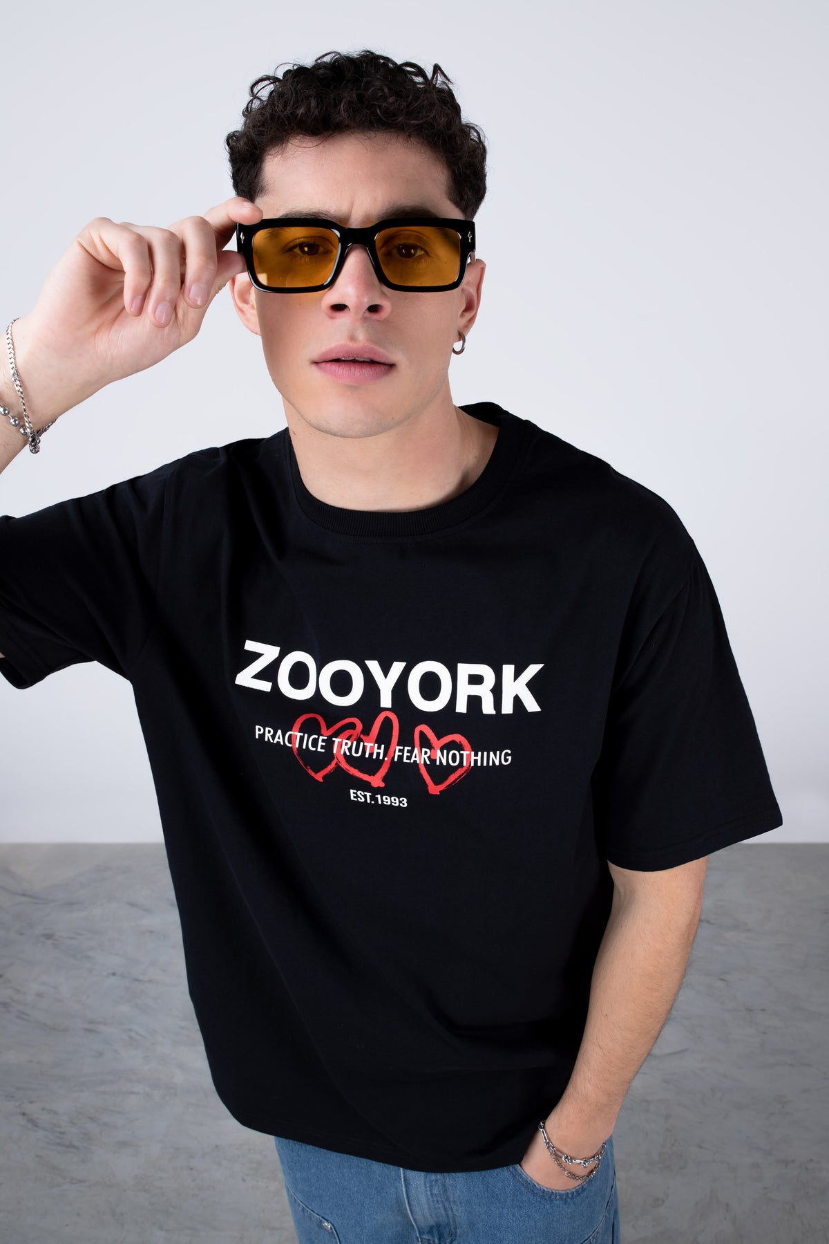 Polera Manga Corta Sinx Negro