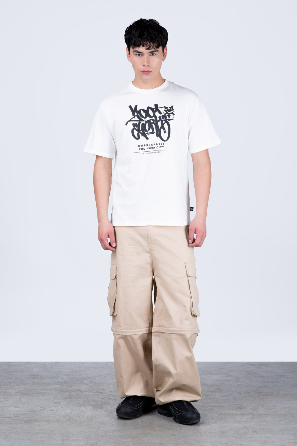 Polera Manga Corta Magic Blanco