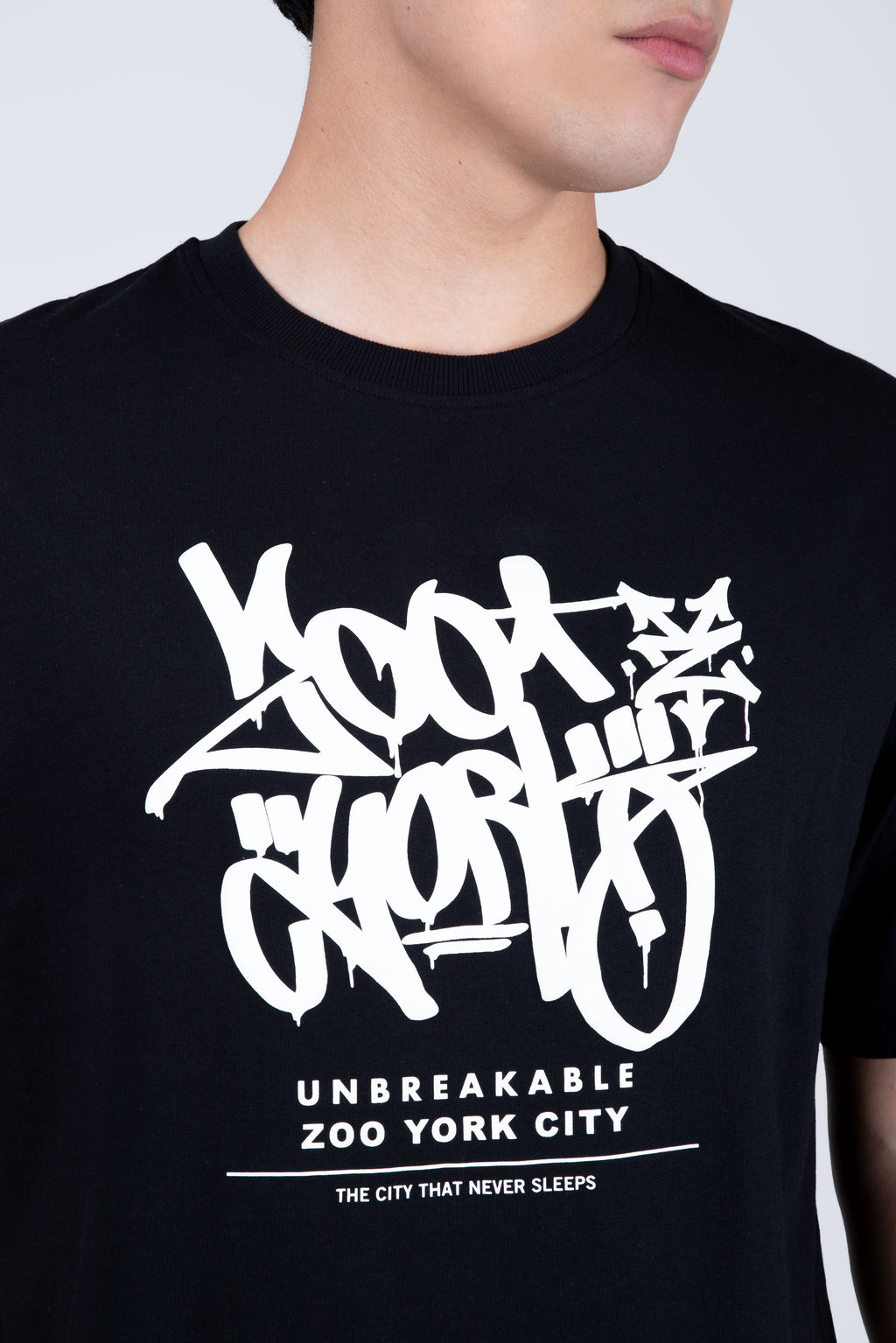 Polera Manga Corta Magic Negro