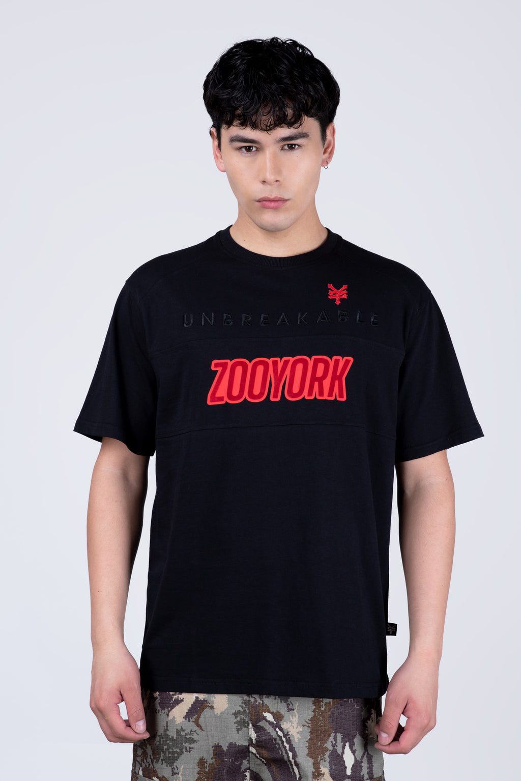 Polera Manga Corta Elemento Negro