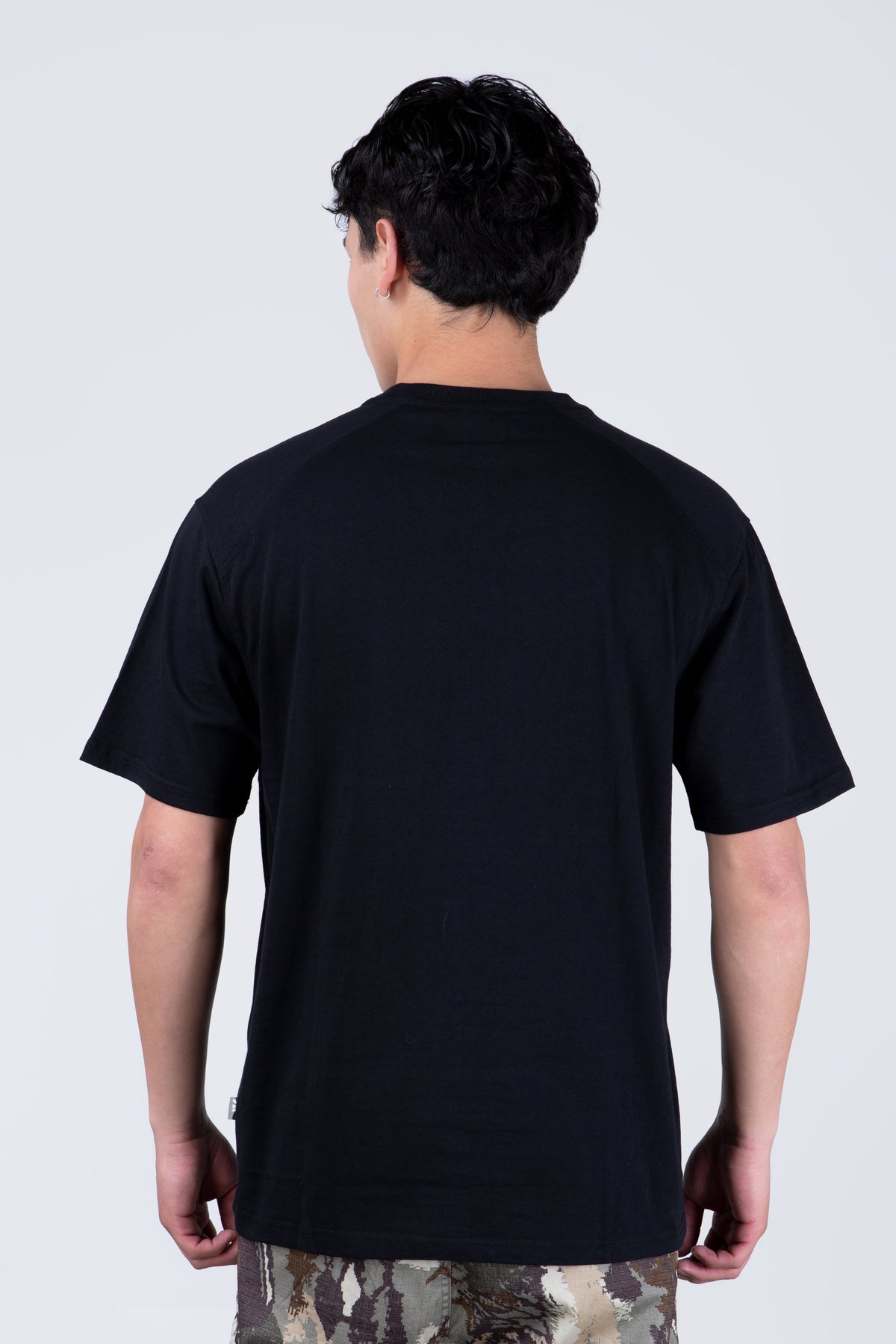 Polera Manga Corta Elemento Negro