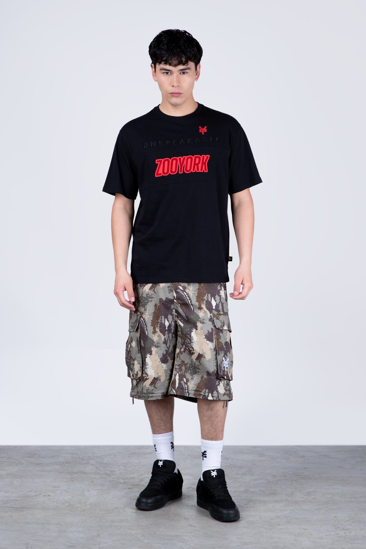 Polera Manga Corta Elemento Negro