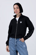 Chaqueta Crop Mitreya Negro