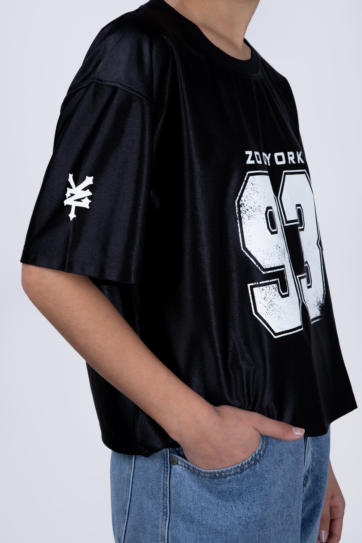 Polera Manga Corta Beast Negro