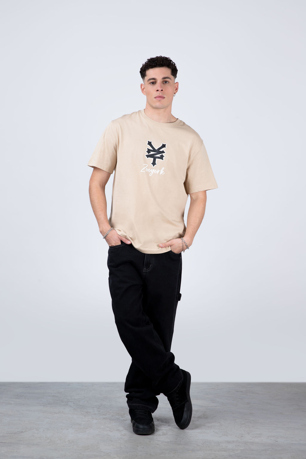 Polera Manga Corta Vanguard Café
