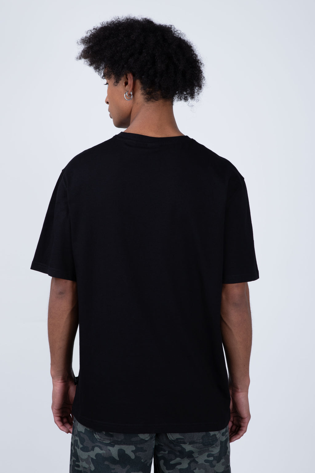 Polera Manga Corta Eclipse Negro