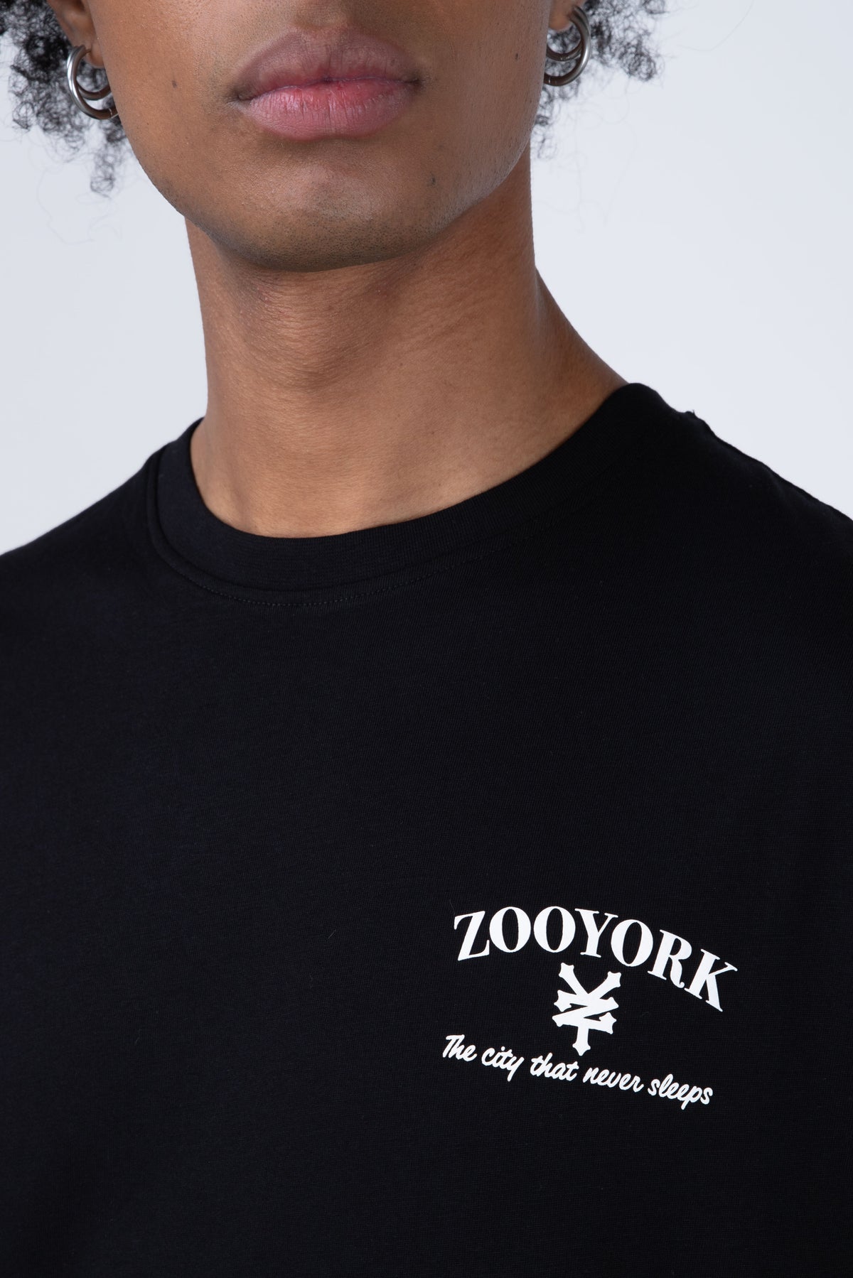 Polera Manga Corta Eclipse Negro