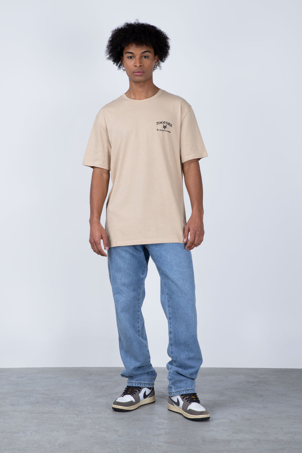 Polera Manga Corta Eclipse Café
