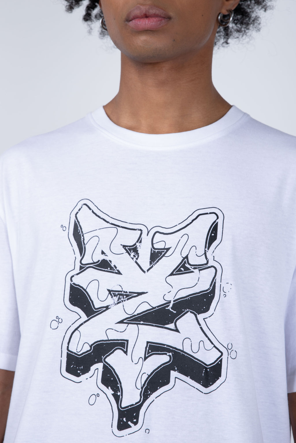 Polera Manga Corta Unbreakable Blanco