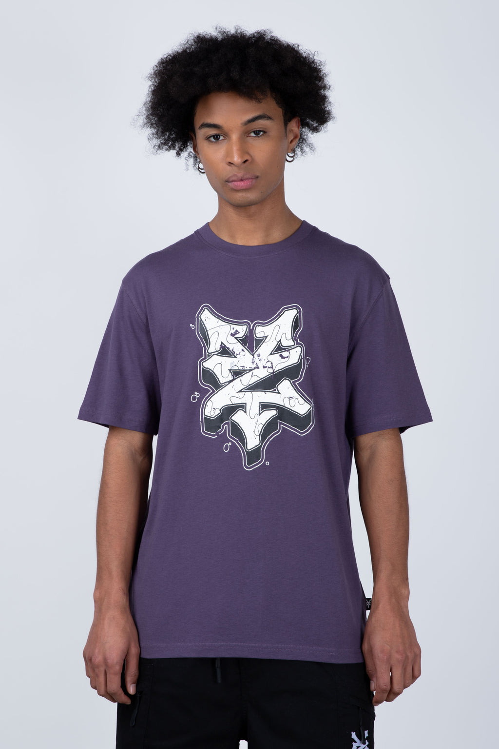 Polera Manga Corta Unbreakable Morado