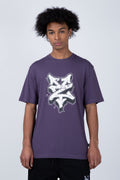 Polera Manga Corta Unbreakable Morado