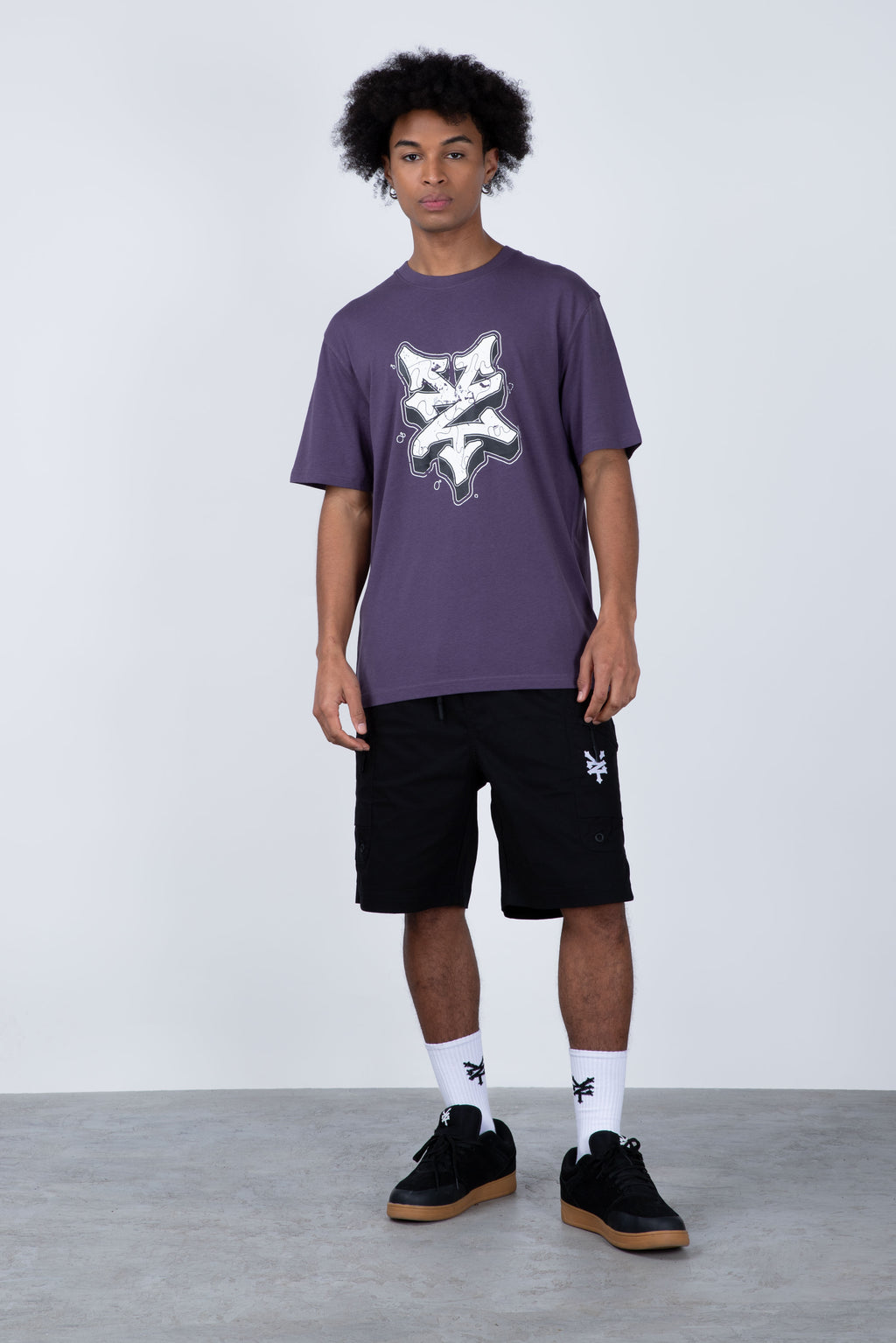 Polera Manga Corta Unbreakable Morado