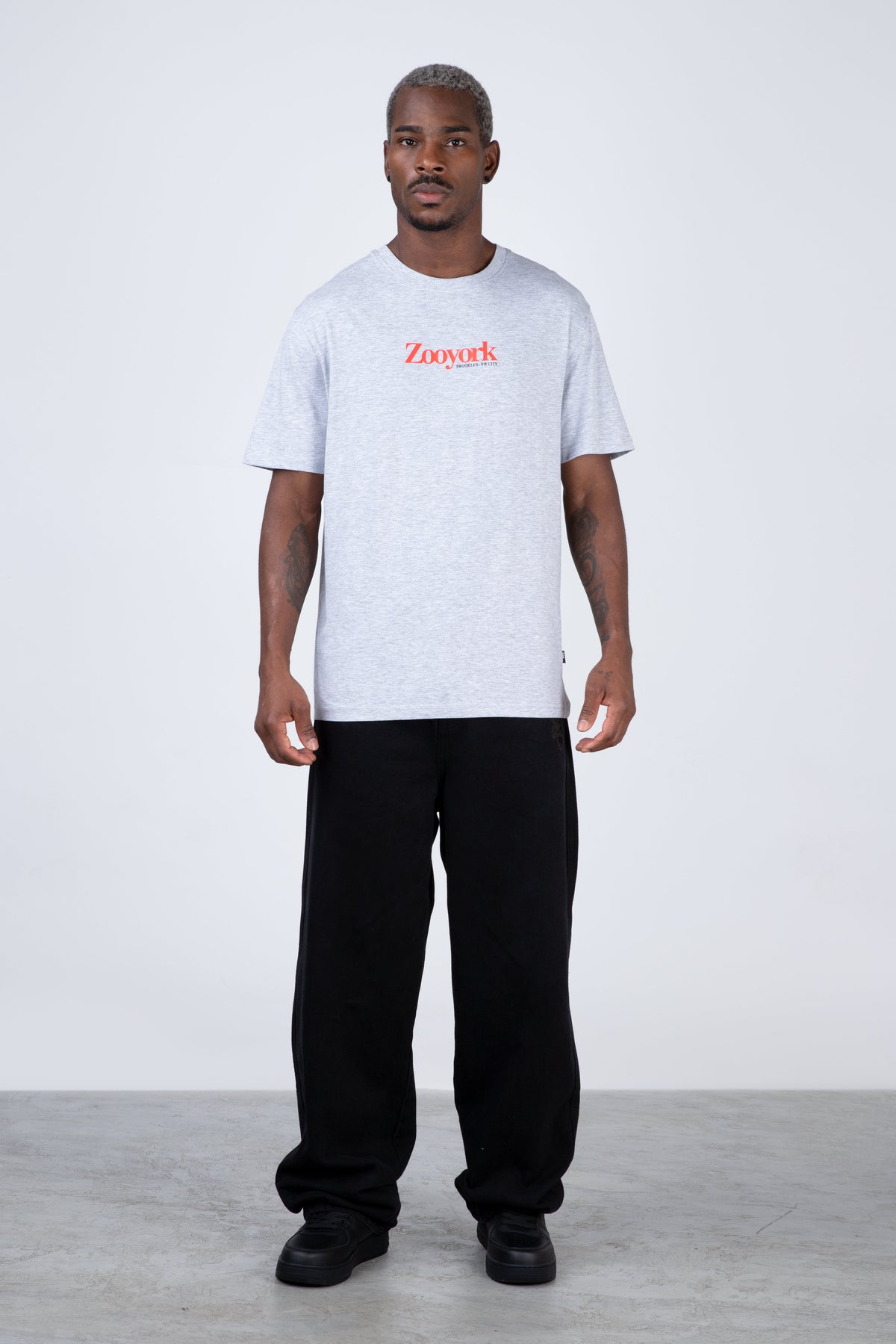 Polera Manga Corta Corepack Gris