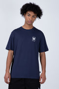 Polera Manga Corta Original Square Azul
