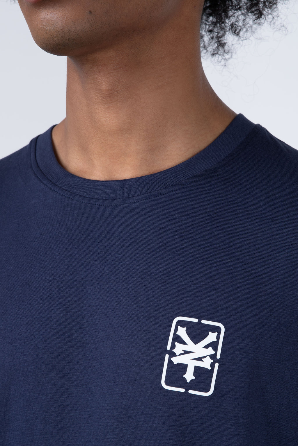 Polera Manga Corta Original Square Azul