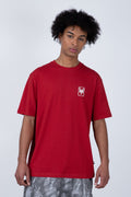 Polera Manga Corta Original Square Burdeo