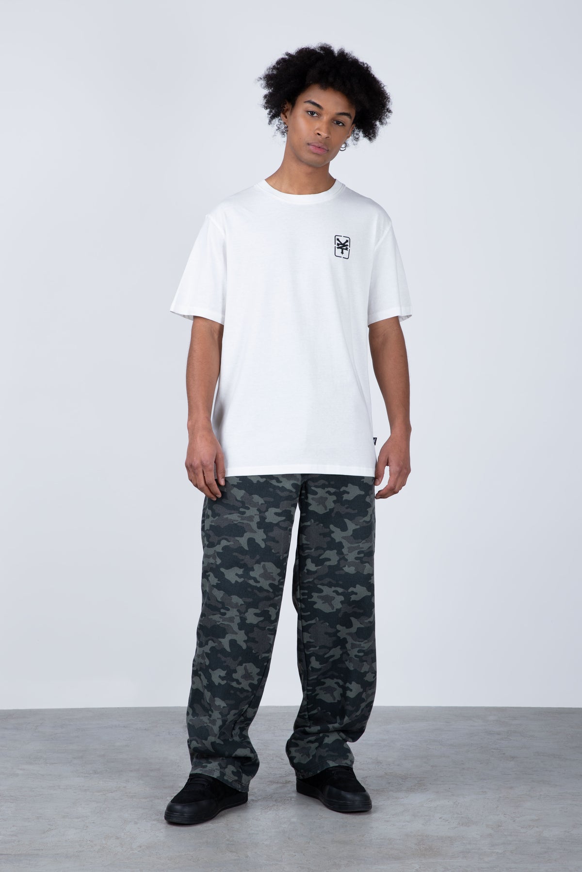 Polera Manga Corta Original Square Beige