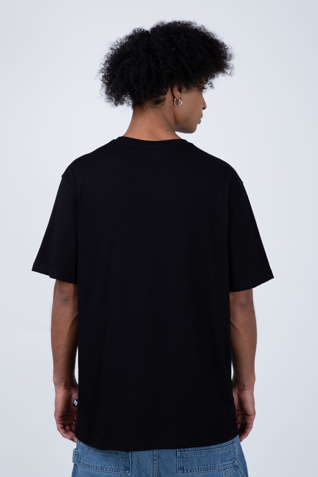 Polera Manga Corta Original Square Negro