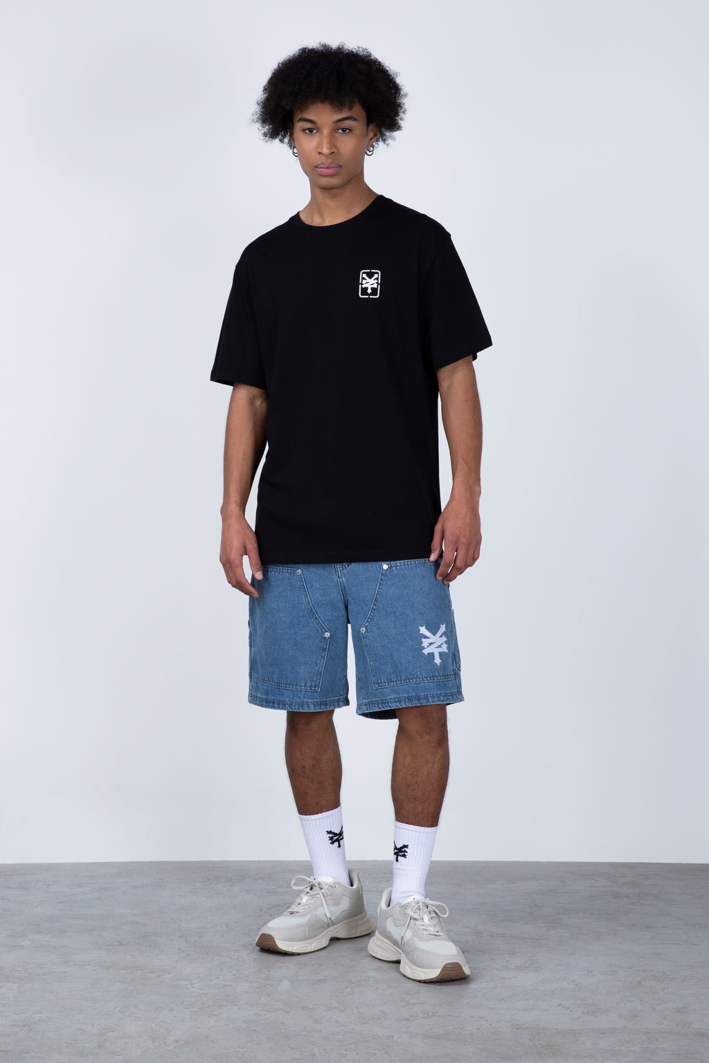 Polera Manga Corta Original Square Negro