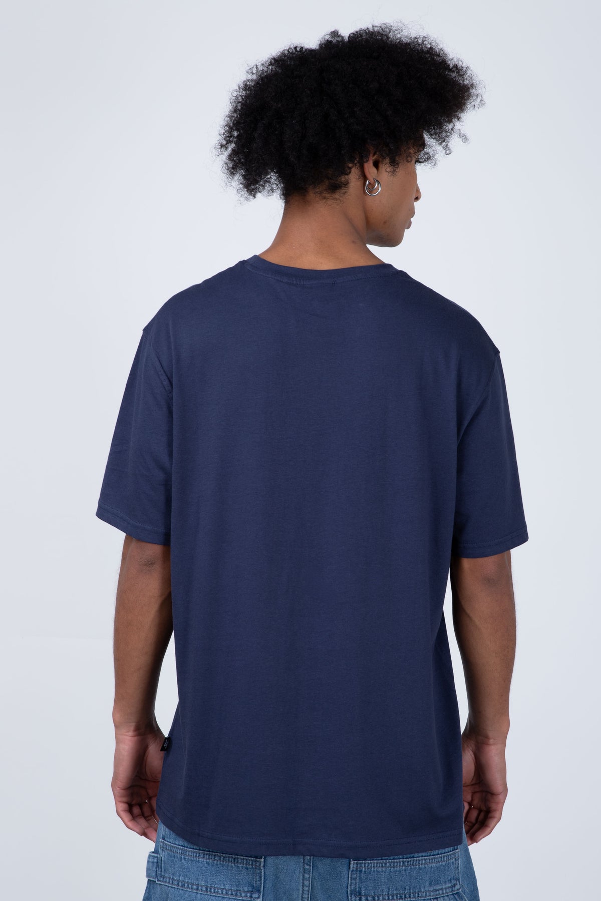 Polera Manga Corta Droptriad Azul