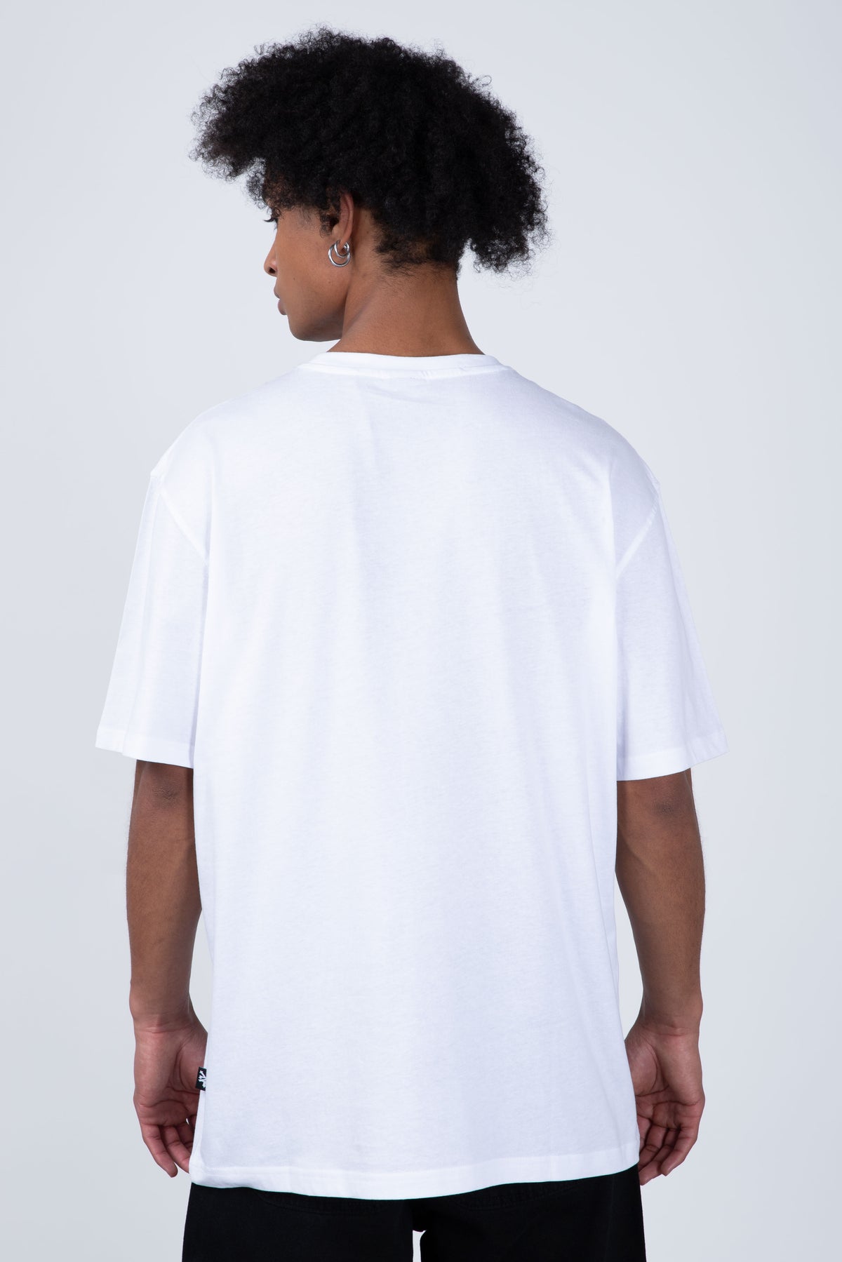 Polera Manga Corta Droptriad Blanco