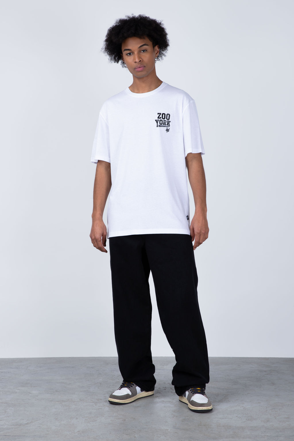Polera Manga Corta Droptriad Blanco