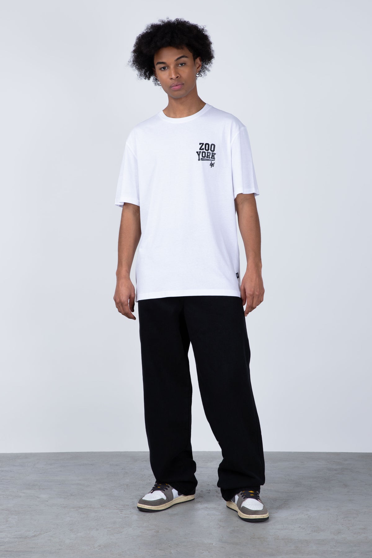 Polera Manga Corta Droptriad Blanco