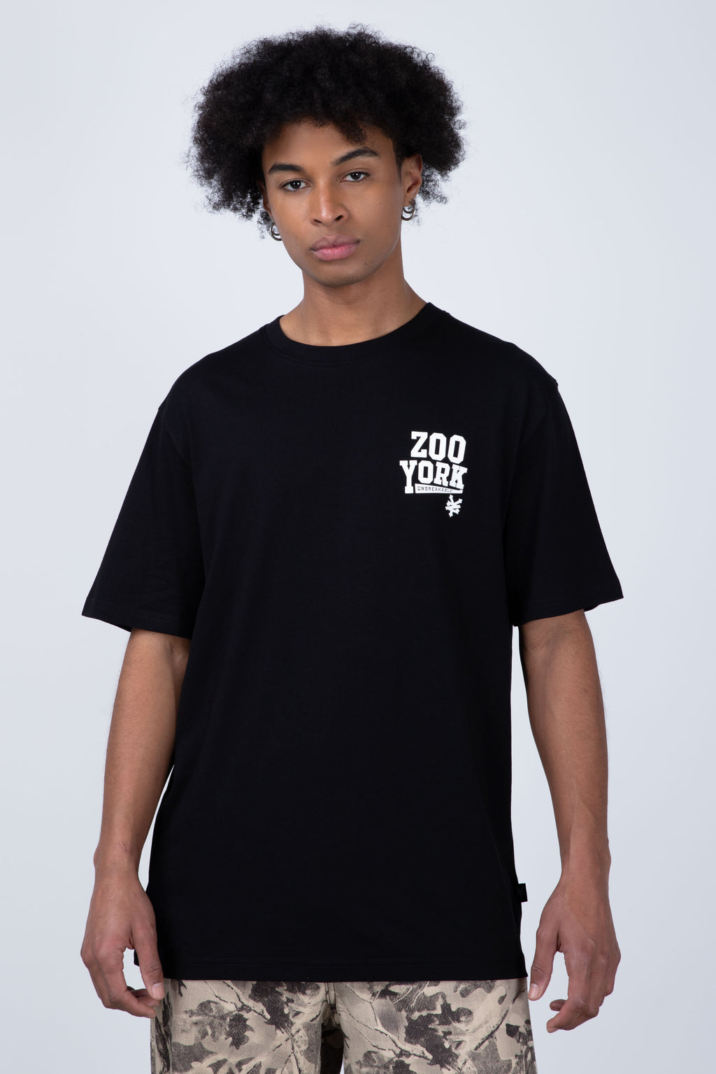 Polera Manga Corta Droptriad Negro
