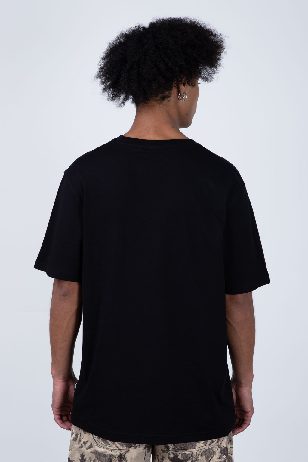 Polera Manga Corta Droptriad Negro