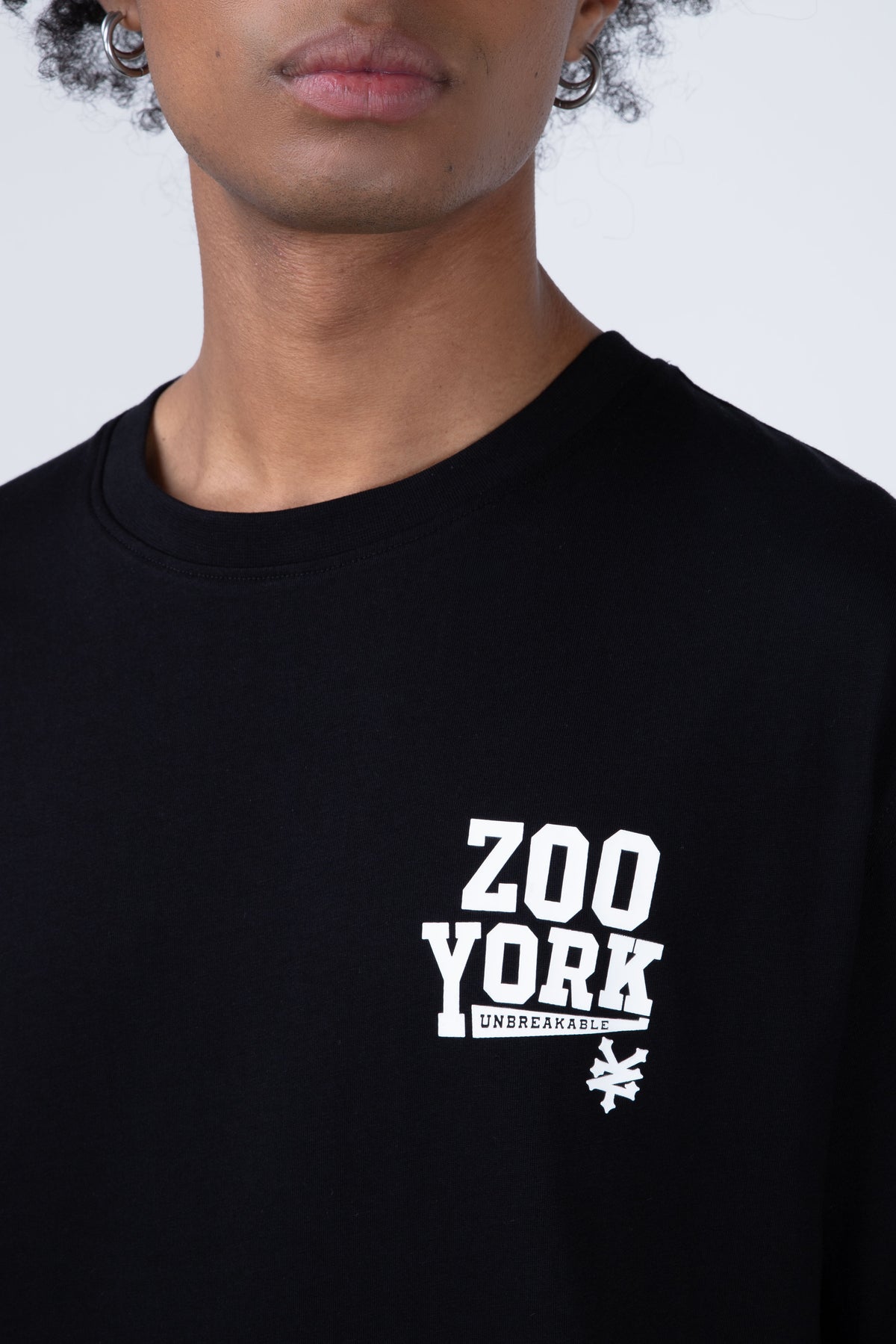 Polera Manga Corta Droptriad Negro