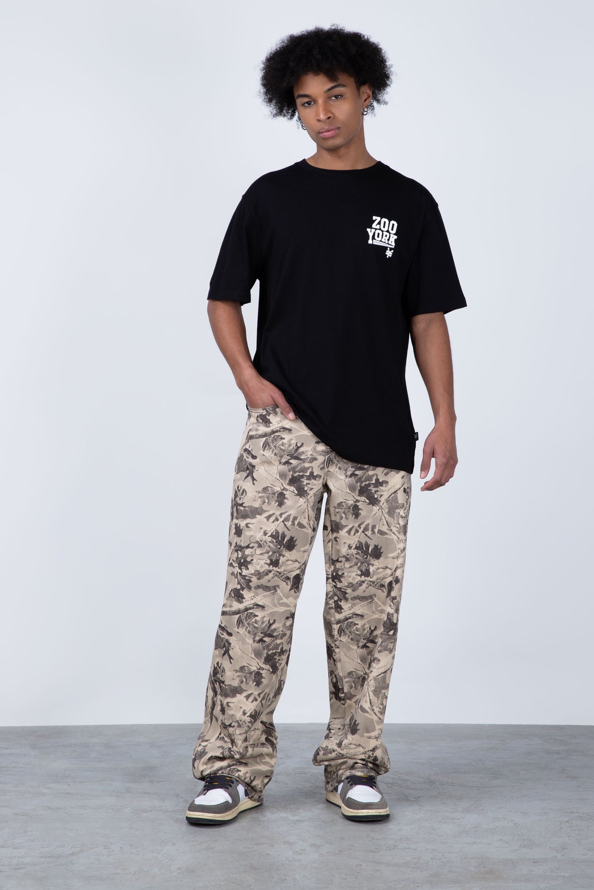 Polera Manga Corta Droptriad Negro