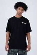 Polera Manga Corta Graff Negro