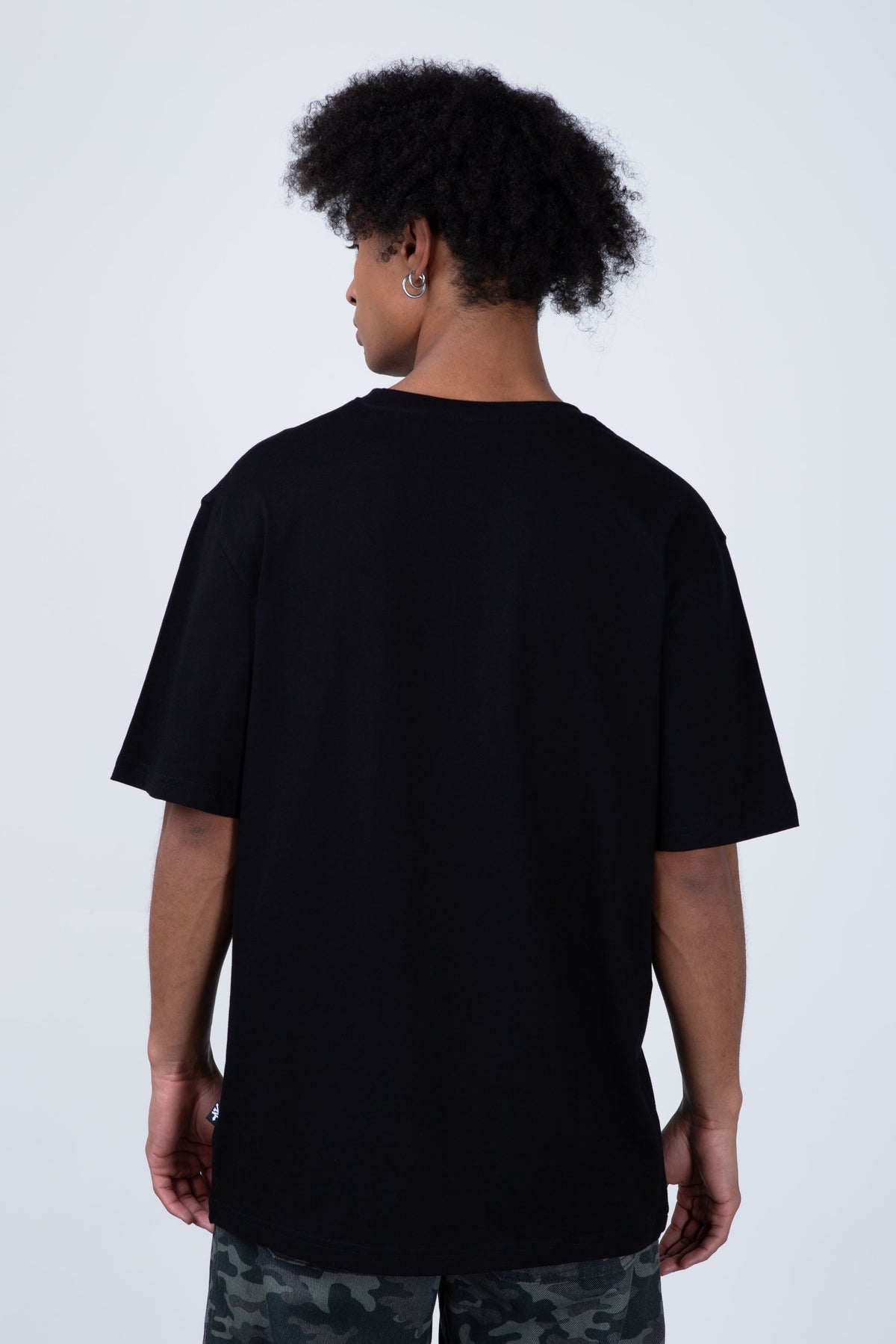 Polera Manga Corta Graff Negro