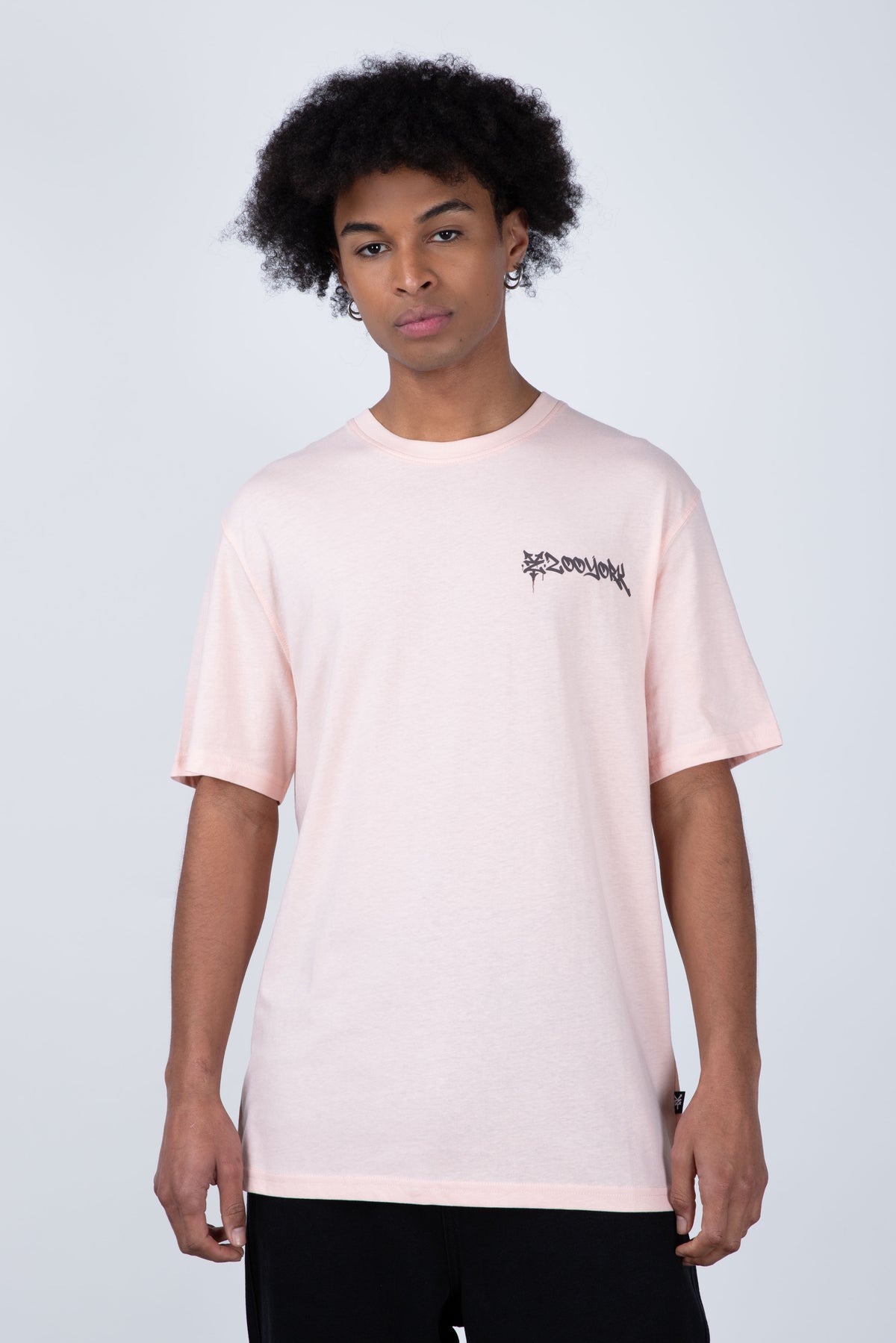 Polera Manga Corta Graff Rosado Nectar