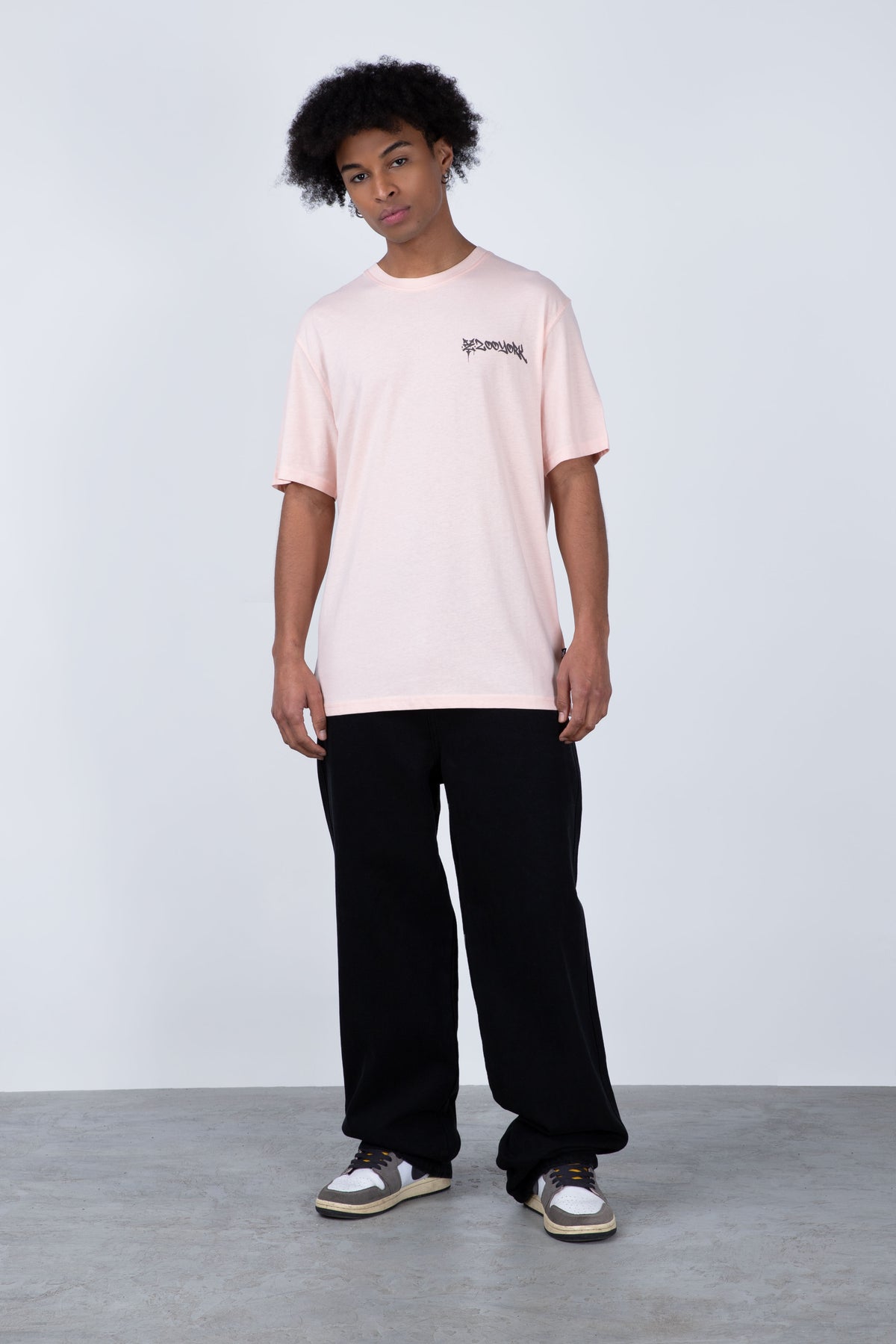 Polera Manga Corta Graff Rosado Nectar